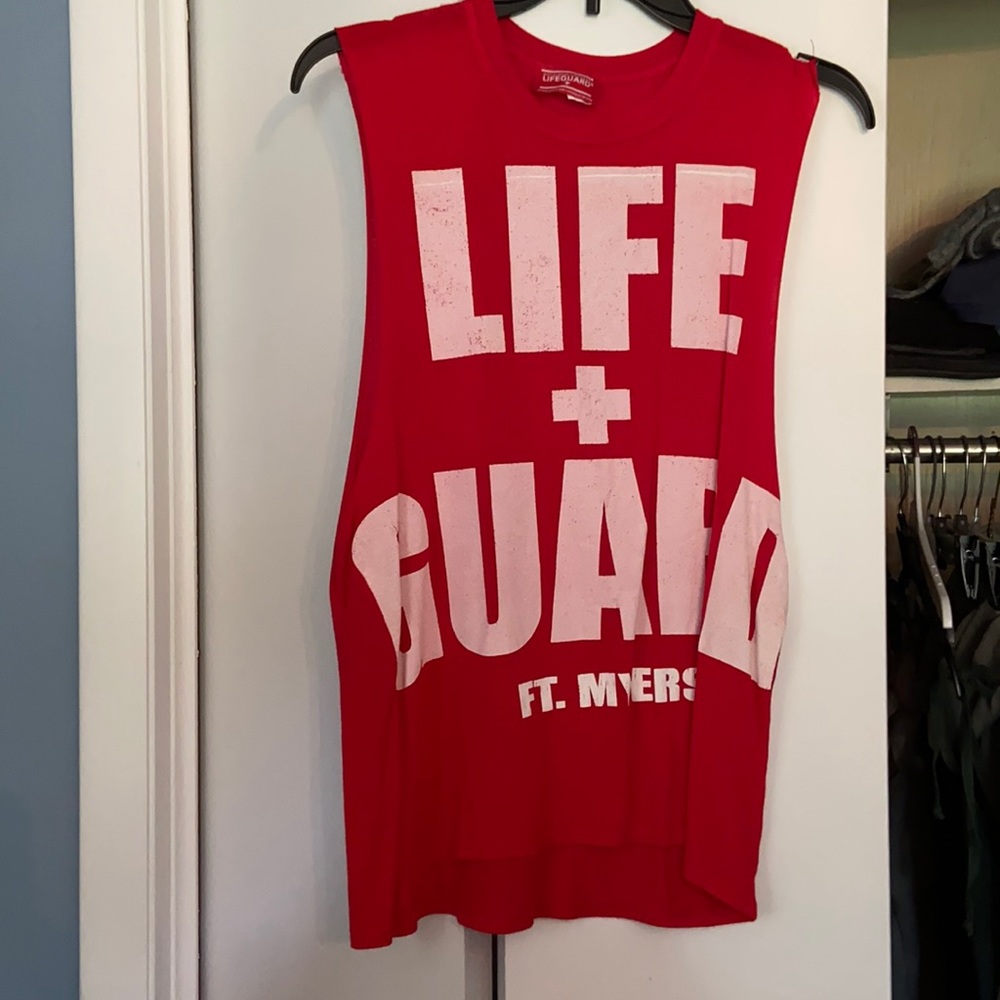 Lifeguard Muscle Tee
